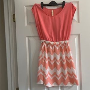Boutique Chevron Dress